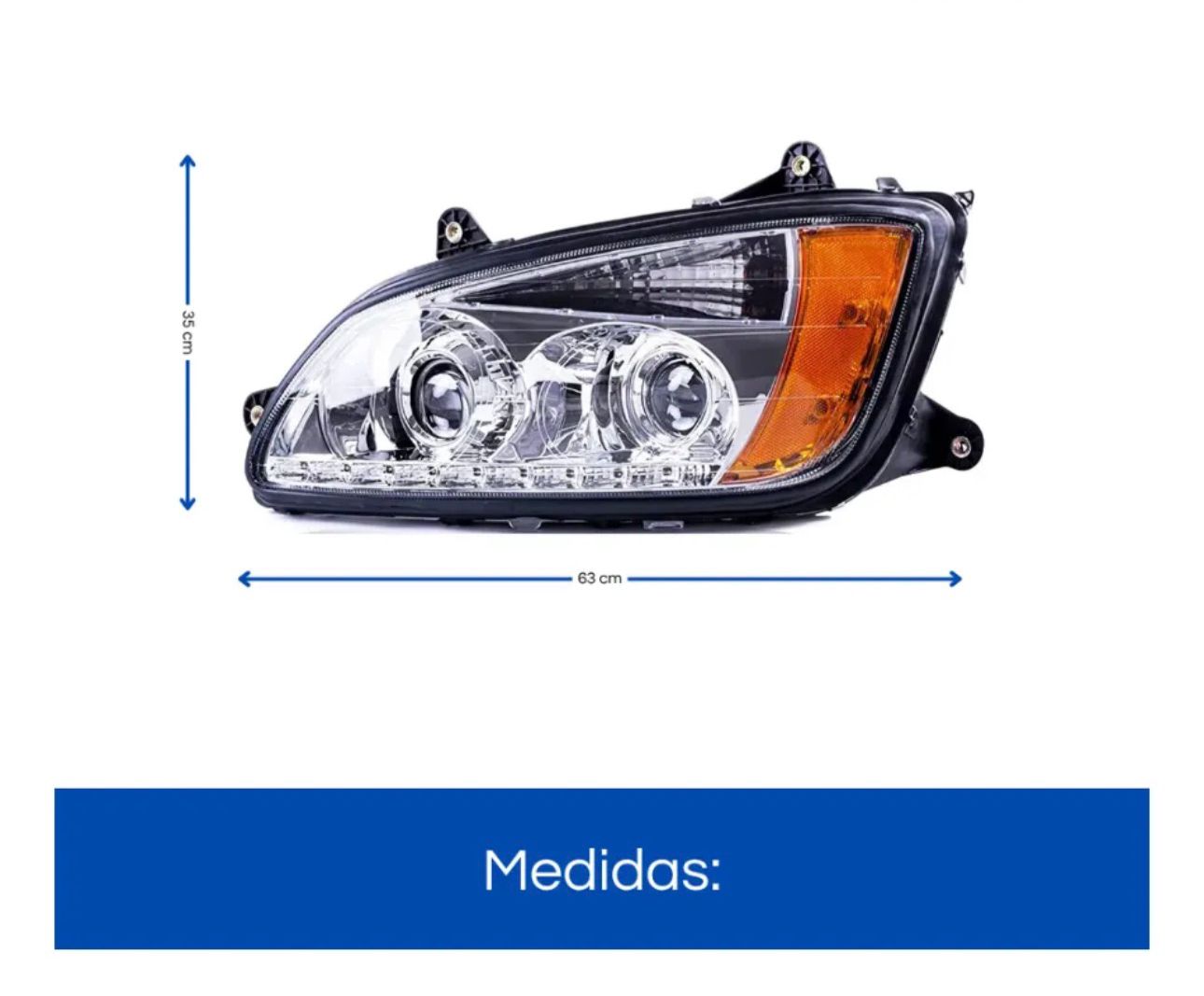 Faros Led Compatible Ambos Lados Kenworth T660 T370 Ambos Lados