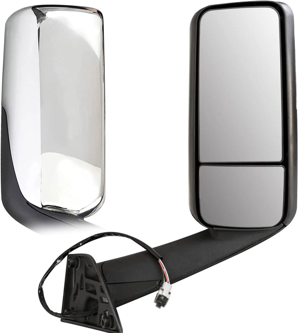 Par de espejo retrovisor de puerta térmico para Freightliner Cascadia 2018-2024