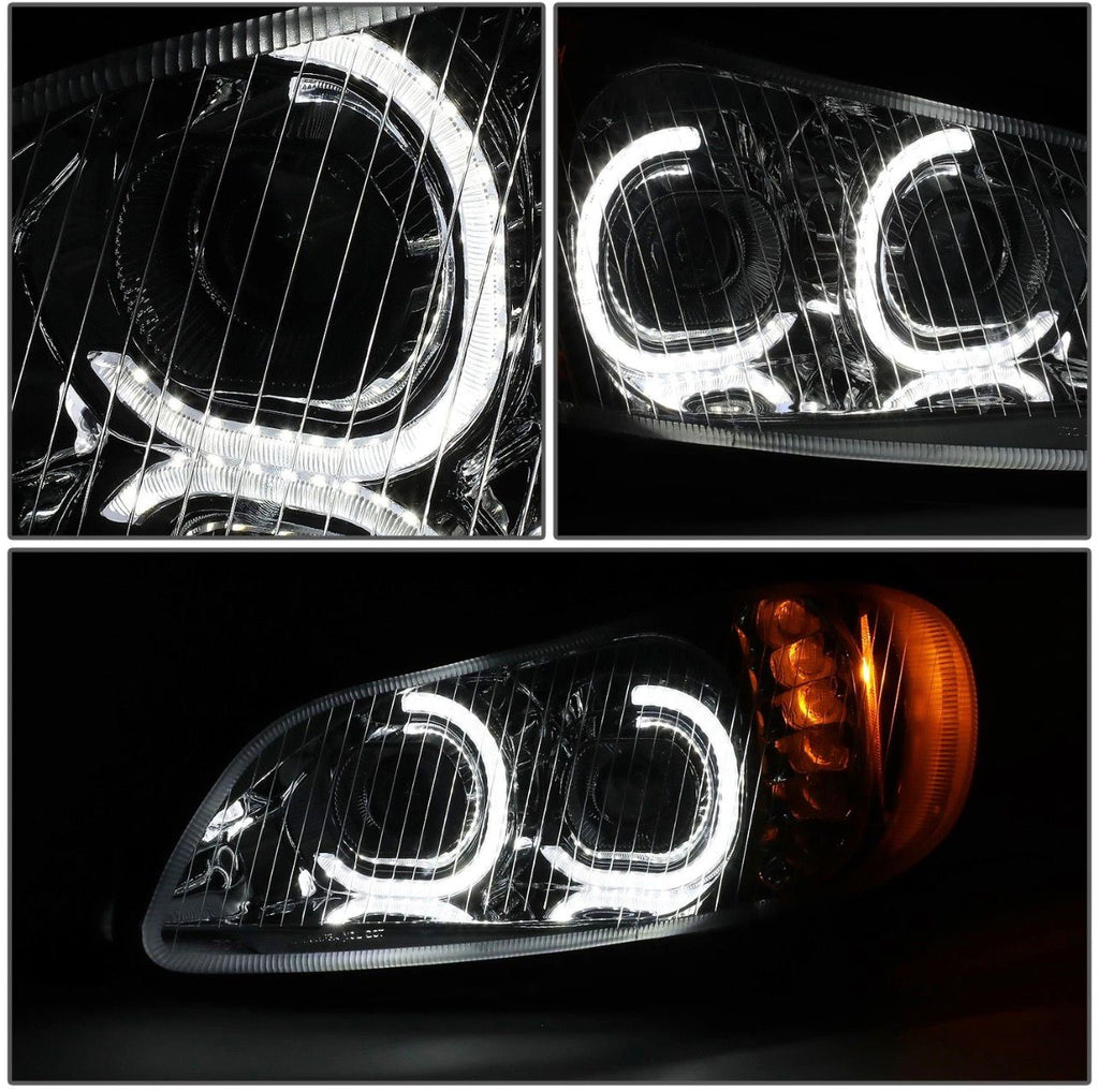 FAROS LED PARA FREIGHTLINER 03-19 FREIGHTLINER M2 106 112 FAROS CROMADOS