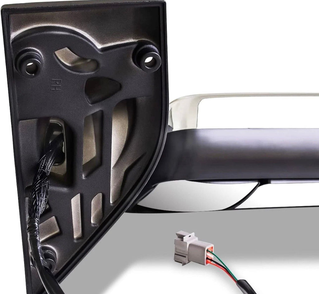 Par de espejo retrovisor de puerta térmico para Freightliner Cascadia 2018-2024