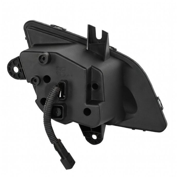 FAROS AUXILIARES PARA FREIGHTLINER CASCADIA 18-24 3D-DRL / LED COMPLETO / ANTINIEBLA NEGRO