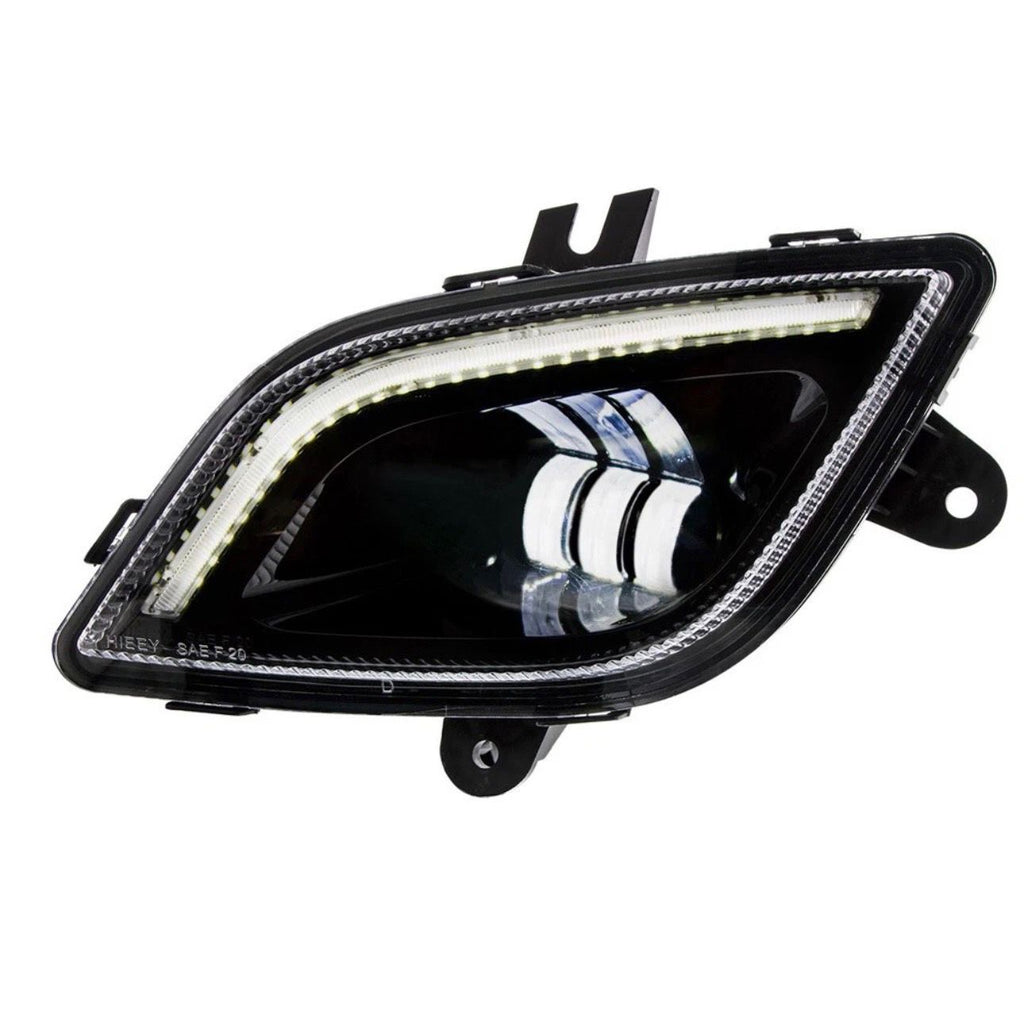 Par de luces antiniebla LED FULL BLACK para Freightliner Cascadia 2018-2024