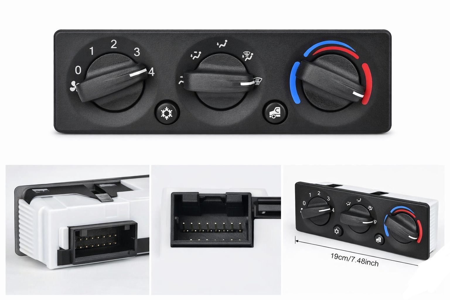 Conjunto de control de calentador de alta resistencia para Kenworth T300 C500 T600 T800 W900